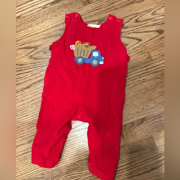 Baby Luigi Other - Smocked Sports Romper